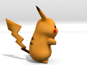 lowpoly pikachu 3D Model