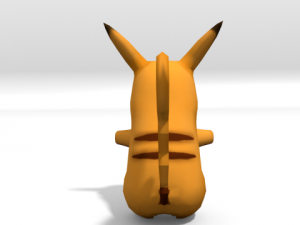 lowpoly pikachu 3D Model