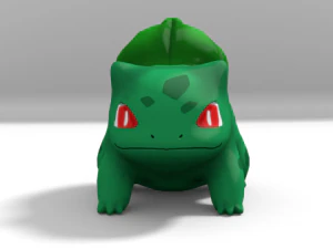 bulbasauro lowpoly Modello 3D