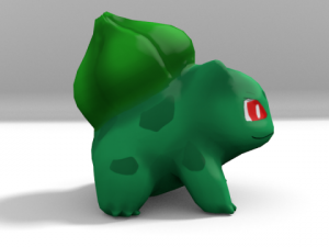 lowpoly bulbasaur 3D Model