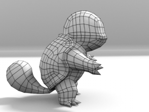 lowpoly squirtle 3D Model