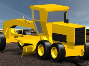 grader 3D-Modell