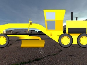 grader 3D-Modell