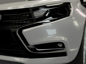 lada vesta 3D-Modell