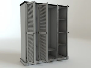 wardrobe maisons du monde 3D Model