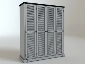 wardrobe maisons du monde 3D Model