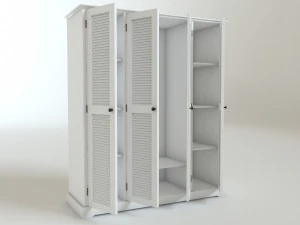 wardrobe maisons du monde 3D Model