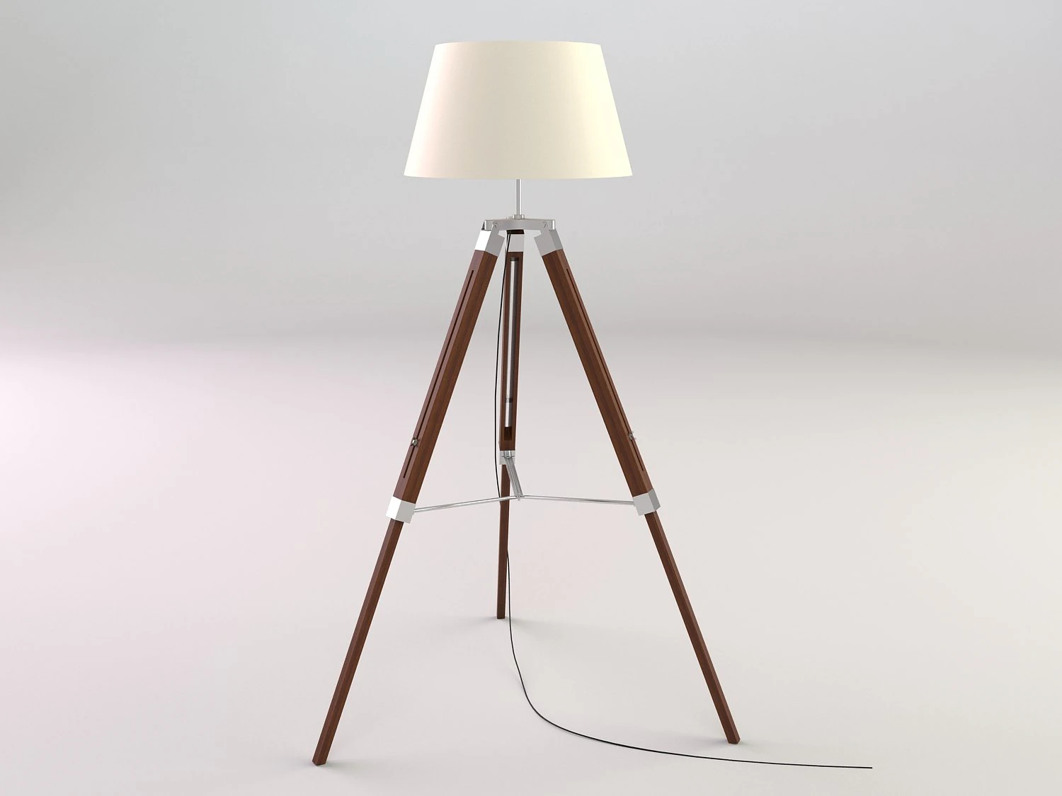 tripod lamp 3D Model .c4d .max .obj .3ds .fbx .stl .blend 