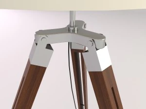 tripod lamp 3D Model