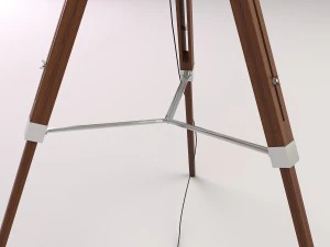 tripod lamp 3D Model