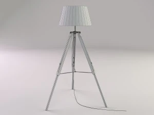 tripod lamp 3D Model