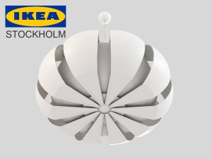 ikea stockholm lamp 3Dモデル