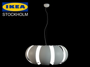 ikea stockholm lamp 3Dモデル