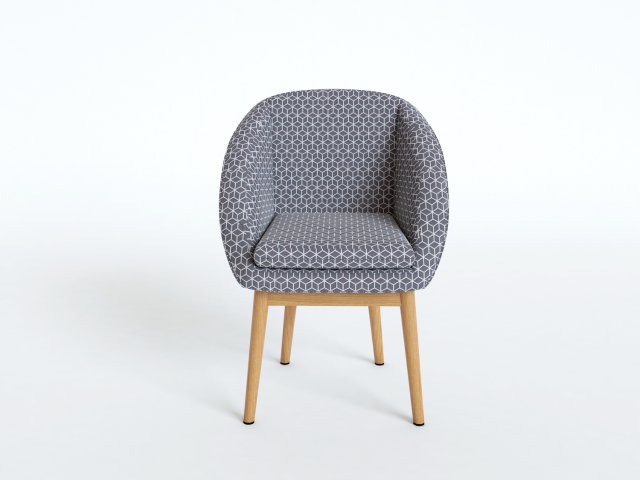 chair jimi 3D Модель .c4d .max .obj .3ds .fbx .stl .blend 