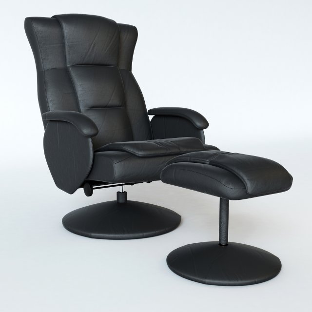 relax chair 3D मॉडल .c4d .max .obj .3ds .fbx .stl .blend 