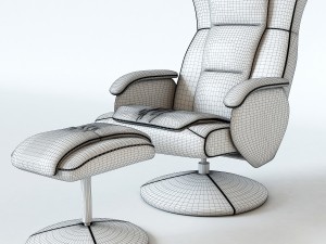 relax chair 3D मॉडल