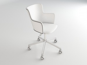 winona office chair 3D 模型