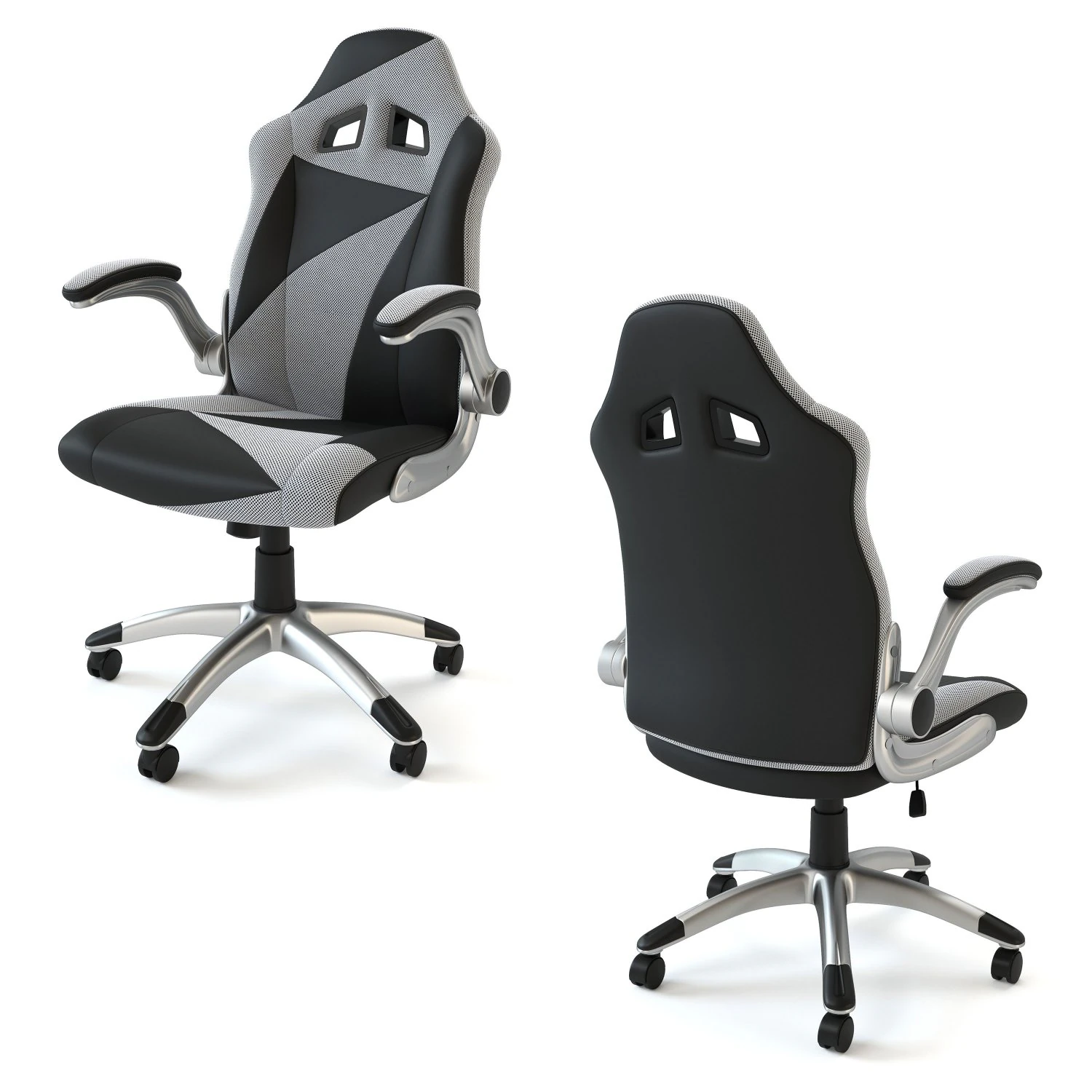 gaiming chair duo 3D Model .c4d .max .obj .3ds .fbx .stl .blend