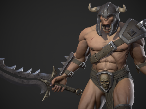 orc warrior Model 3D