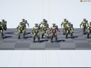 orc warrior Model 3D