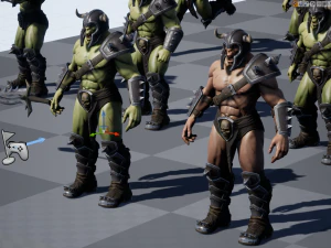 orc warrior 3D Model
