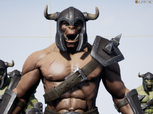 orc warrior Model 3D