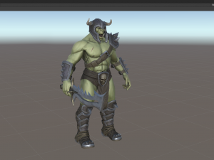 orc warrior Model 3D
