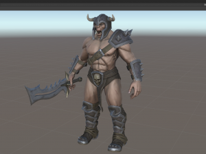 orc warrior Model 3D