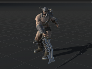 orc warrior Model 3D