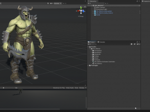 orc warrior Model 3D