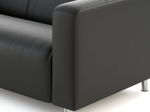 sofa klippan 3D 模型