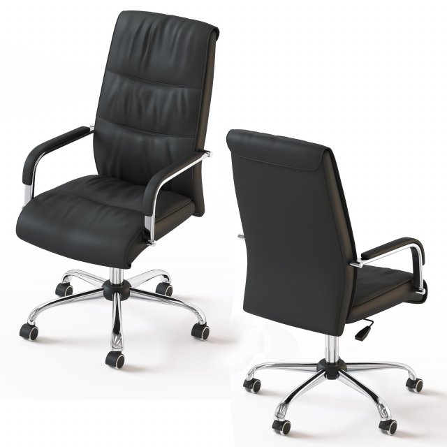 office chair rt-333a 3D Model .c4d .max .obj .3ds .fbx .stl .blend 