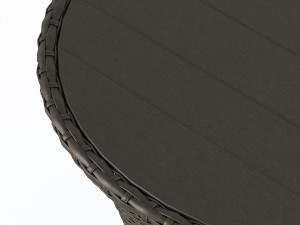 wicker table allen Model 3D