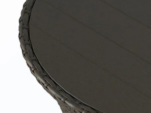 wicker table allen 3D Model