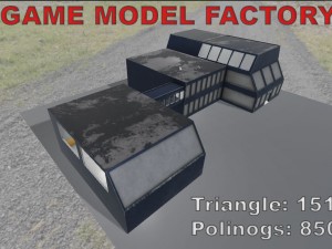 factory pbr Model 3D