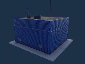 gas station 3D Model