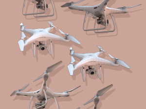 phantom 4 pro Model 3D