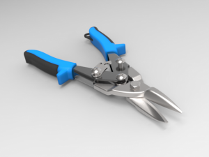 aviation tin snips Modelo 3D