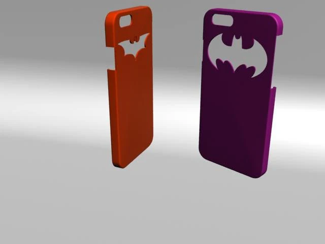 iphone 6 case batman 3D Print Model .c4d .max .obj .3ds .fbx .stl .blend