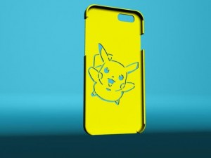 iphone 6 case picachu 3D Print Model