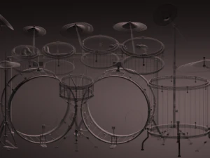 bateria Modelo 3D