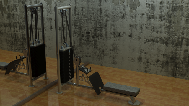 lower back extension 3D मॉडल .c4d .max .obj .3ds .fbx .stl .blend 