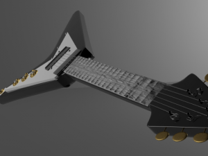 flying v Modelo 3D