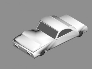 cartoon car 3D Model