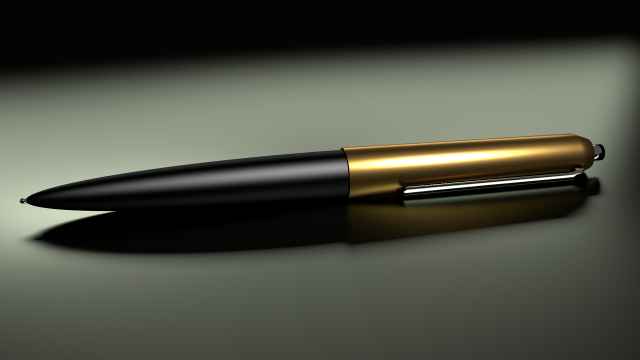 pen 3D मॉडल .c4d .max .obj .3ds .fbx .stl .blend