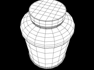 protein jar Modèle 3D