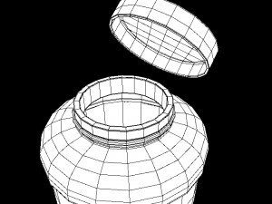 protein jar Modèle 3D