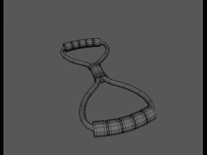 resistance bands 3D Model