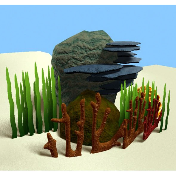 coral Modelo 3D .c4d .max .obj .3ds .fbx .stl .blend 