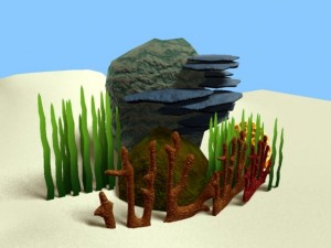 coral Modelo 3D